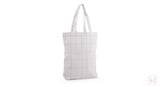 Kadodesign Cotton Bag Tall Grid Olive 50QF017K10