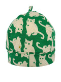 Kik Kid Hat Kelkje Cat Print Dark Green W17 HKE 12i-450