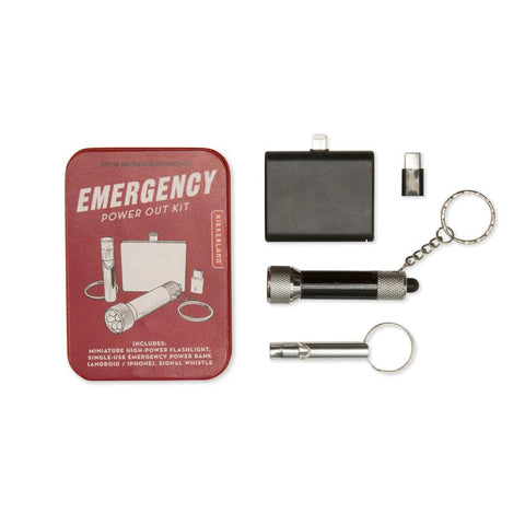Kikkerland emergency power out kit CD537: altijd handig voor onderweg