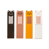 Kikkerland magnetic bookmarks cats ST111