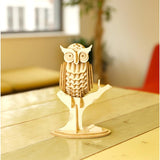 Kikkerland owl 3D wooden puzzle GG107