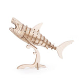 Kikkerland shark 3D wooden puzzle GG111