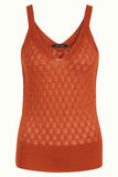 King Louie Isa camisole sunset ajour umbre 07090-549.