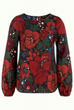 King Louie Laura top gossip brique red 07395-613