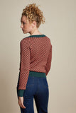 King Louie Marie top backstage pine green 07694-200