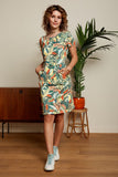 King Louie Mona dress tamarind fir green 07922-260