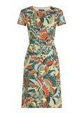 King Louie Mona dress tamarind fir green 07922-260
