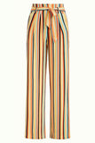 King Louie Neeva pants Clara stripe langoustino orange 07273-946