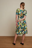King Louie Betty party dress selena deep blue 08040-443