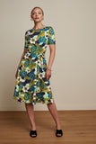 King Louie Betty party dress selena deep blue 08040-443