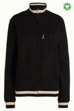 King-Louie-coljack-heavy-sweat-black-00827-001: zwart vest met lange mouwen