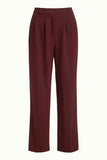 King Louie fintan trousers woven crepe sandelwood brown 05466-553