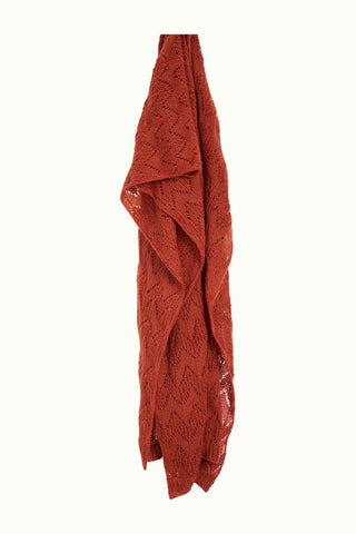 King Louie scarf Tosca spicy brown 07541-554