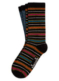 King Louie socks 2-pack oleo stripe black 07527-001