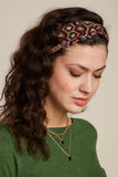 King Louie twist hairband hotspot beaujolais red 07517-605