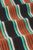 King Louie cardi V bell carnillo stripe umbre 07860-549