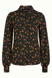 King Louie Carina blouse morena black 06506-001