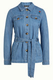 King Louie Lia jacket canyon denim bluestone blue 06260460