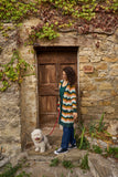 King Louie cardi oversized sandou para green 06483-306