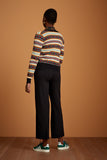 King Louie cardi roundneck monty black 06437-001