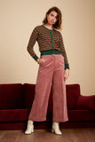 King Louie cardi roundneck muffin sycamore green 06383-201