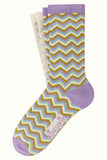 King Louie socks 2-pack castillo sheer lilac 07041-514