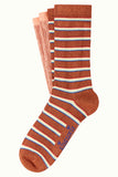 King Louie socks 2-pack churros caramel 07044-548 
