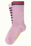 King Louie socks 2-pack digit orchid pink  07037-754