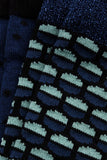 King Louie socks 2-pack globe streeple blue 05600438: comfortabele sokken van bamboe