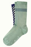 King Louie socks 2-pack mistletoe dazzling blue 06547