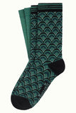 King Louie socks 2-pack pose black 05602001: zachte sokken van bamboe