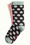 King Louie Socks 2 Pack Sirocco Black 05086001