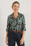 Seasalt Cornwall Larissa shirt coast thistle pine needle 276248B001