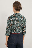 Seasalt Cornwall Larissa shirt coast thistle pine needle 276248B001