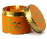 Lily flame geurkaars mango fandango: geurkaars met pittige mango geur