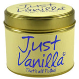 Lily Flame just vanilla: proefdiervrije en veganistische geurkaars met vanille geur