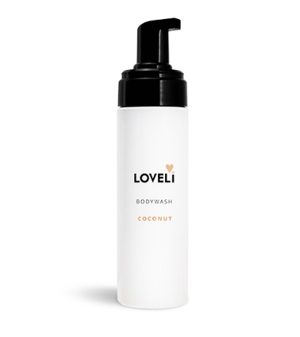 Loveli body wash coconut 200 ml