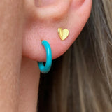 Lulu Copenhagen color hoop enamel petrol LULU1019