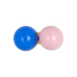 Lulu Copenhagen double color ball enamel blue light pink LULU1254
