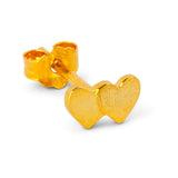 Lulu Copenhagen domino hearts 2 gold plated LULU1352