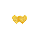 Lulu Copenhagen domino hearts 2 gold plated LULU1352