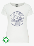 Mademoiselle YéYé  balcony beach club t-shirt ecru G11218