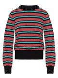 Mademoiselle YéYé bright days knit top stripes multicolour 12303