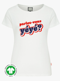Mademoiselle YéYé parlez-vous YéYé? t-shirt ecru