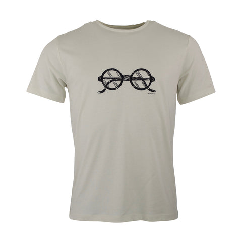 Munoman T-shirt Arne glasses birch