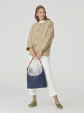 Nice Things Bag Double Hobo Navy WBK010_134 