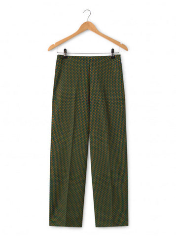 Groene Broek Tot De Enkel Nice Things pants Culottes Medium Grey Hippe Dingen