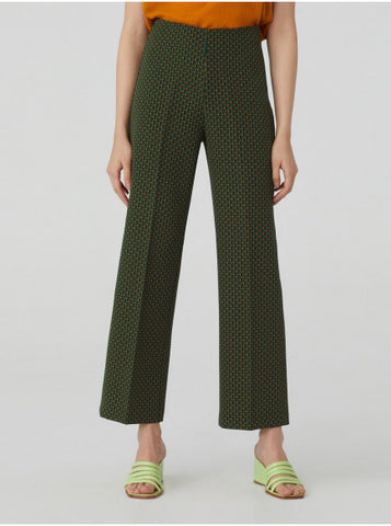 Groene Broek Tot De Enkel Nice Things pants Culottes Medium Grey Hippe Dingen