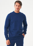 Organication men's sweatshirt navy M CASUAL 522 . .