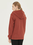 Organication women's full zip hoodie ginger WCASUAL020